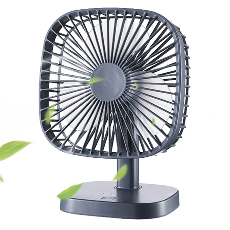 Portable Mini Usb Fan Rechargeable Large Wind Ultra Quiet Suitable For Office Camping Outdoor | Бытовая техника