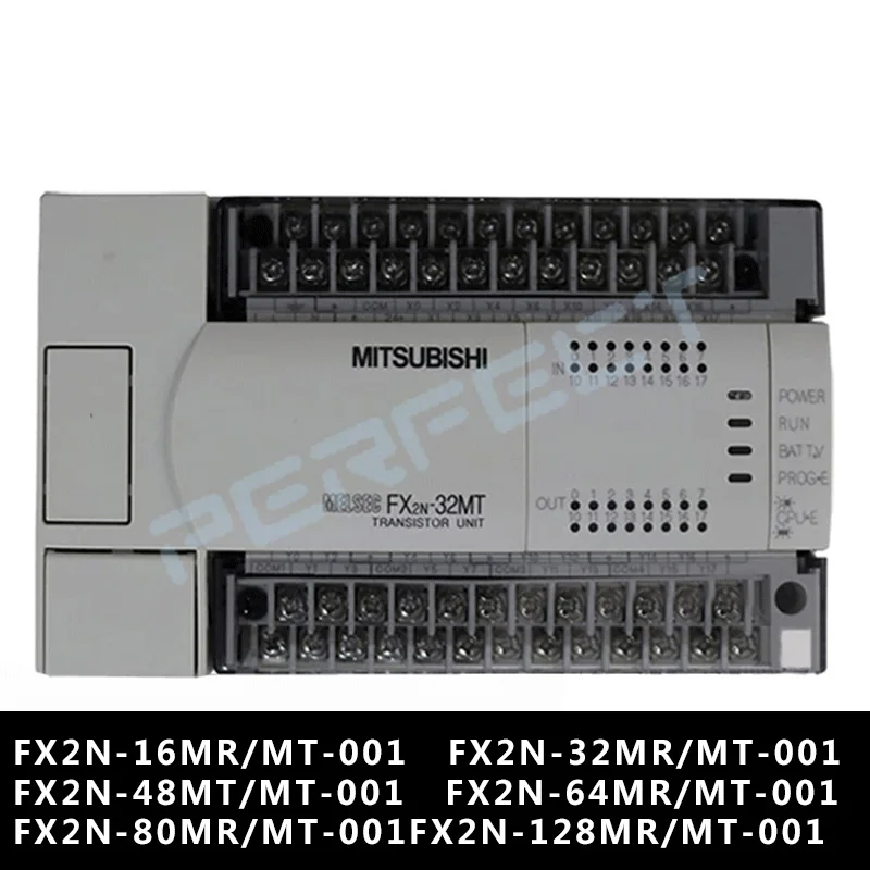 

PLC FX2N-16MR/MT-001 FX2N-32MR/MT-001 FX2N-48MR/MT-001 FX2N-64MR/MT-001 может использоваться в оборудовании CNC, промышленном управлении, machinin