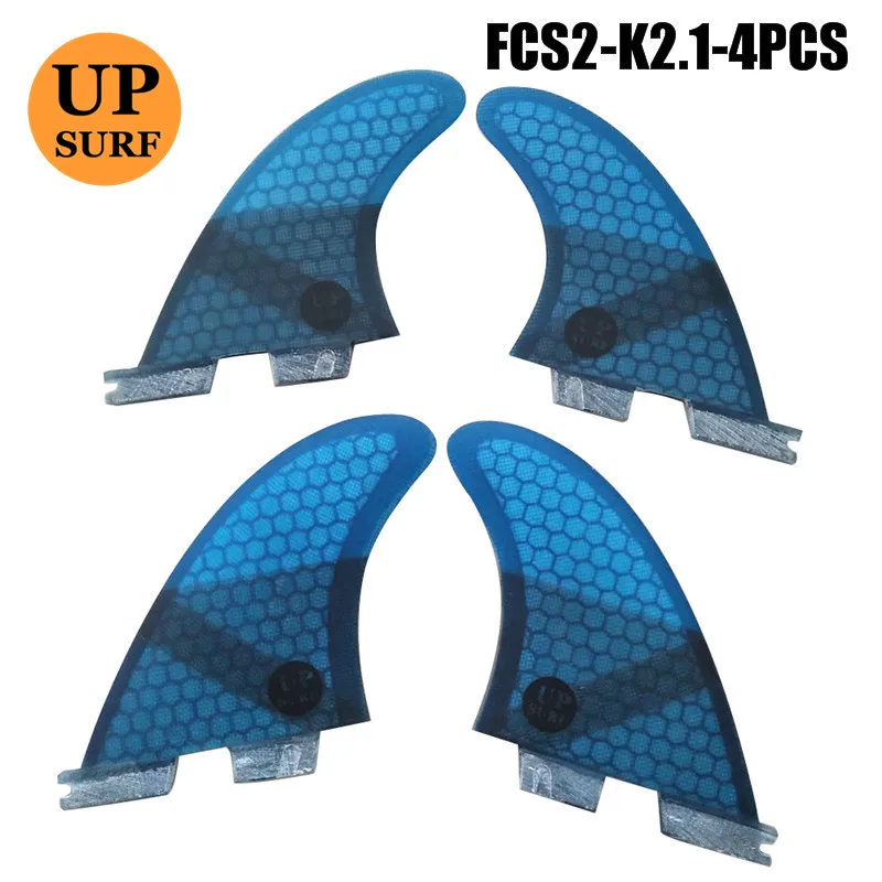 k2.1 4pcs blue Плавники для серфинга G7/G5/Gl/K2.1 fcs ii плавники fcs 2 quad quilla surf fcs2 surf gl плавники fcs 2 quad 4 штуки quad - Цвет: k2.1 4pcs blue
