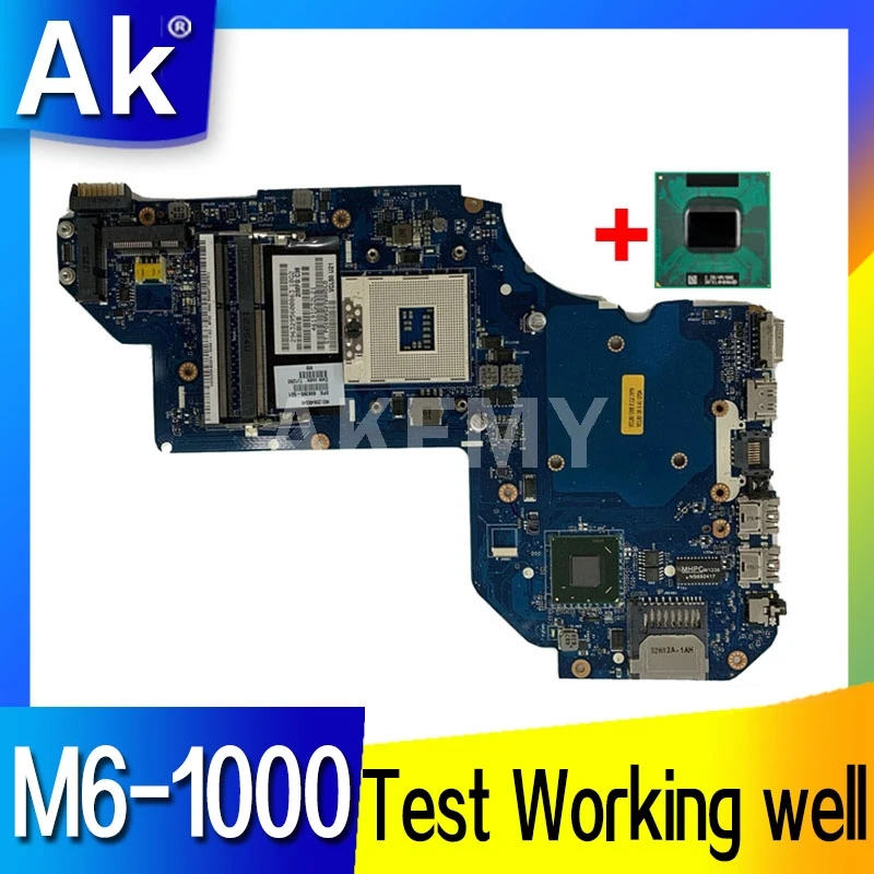 

AKemy for HP ENVY M6 M6-1000 M6-1125dx M6-1200 Series 698395-501 698395-601 QCL50 LA-8713P Laptop Motherboard Test Working well