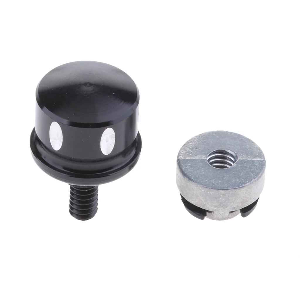 Комплект болтов и гаек для сиденья из черного алюминиевого сплава Harley Touring Dyna| |