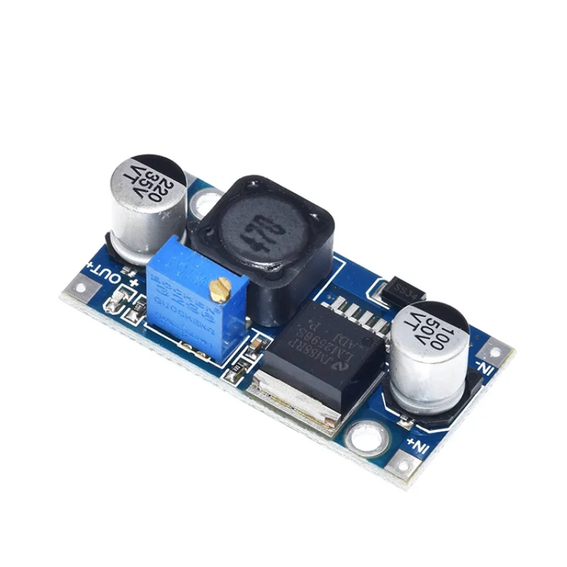 

DIP 1PCS DC-DC Buck Converter Step Down Module LM2596 Power Supply Output 1.25V-30V