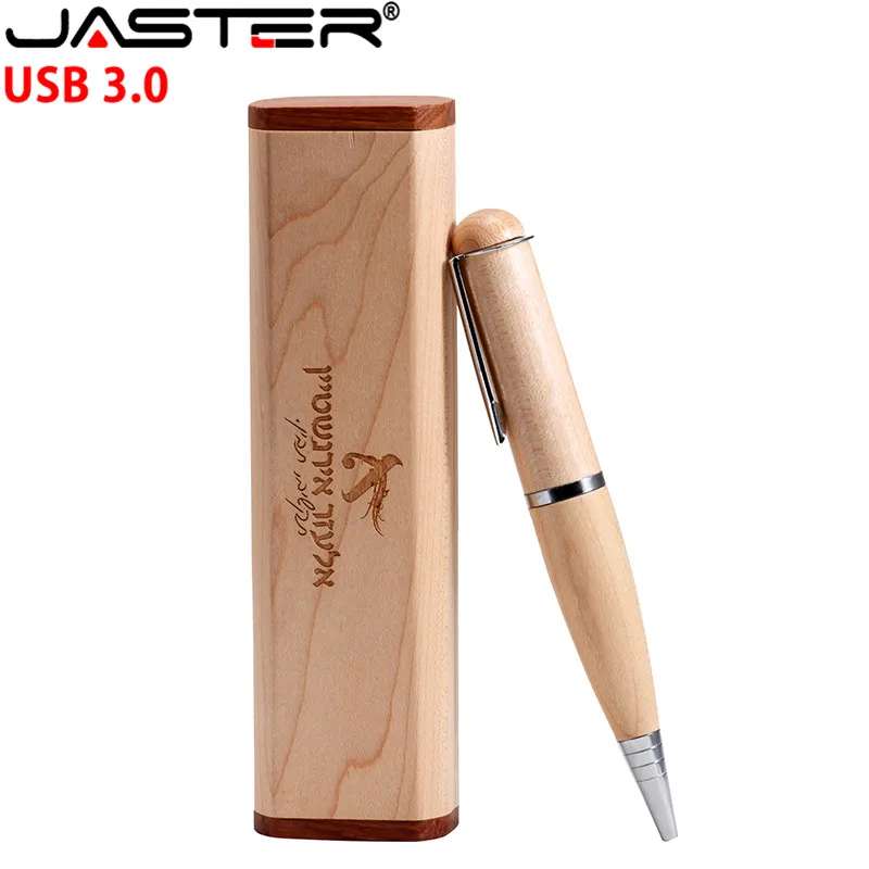 Деревянная шариковая ручка JASTER держатель для подарка USB-накопитель U-диск 4 ГБ 16 32