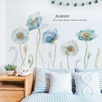 nordic 3d diy fresh flowers home decor wall art sticker poster mural wall decals picture for living room wallpaper decoration