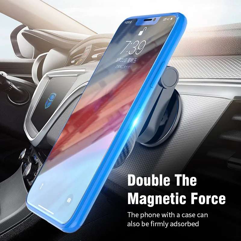 Автомобильный держатель для телефона FONKEN складной магнитный на 360 градусов |