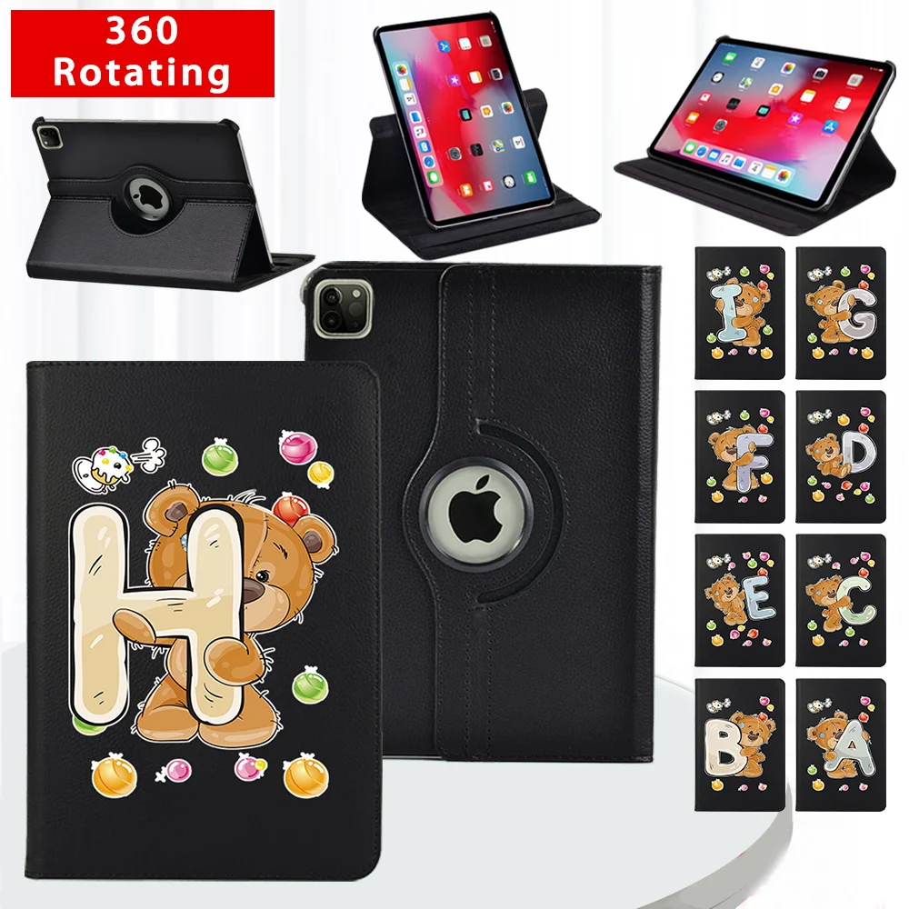 

Tablet Case for Apple Ipad Air 1/Air 2 9.7"/Air 3 10.5"/Air 4 10.9" 360 Degrees Rotating Smart Wake Up Stand Cover