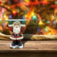 christmas party santa claus treat holder fruit plate decora home display plate cake tray stand dessert candy snacks self se c1b7