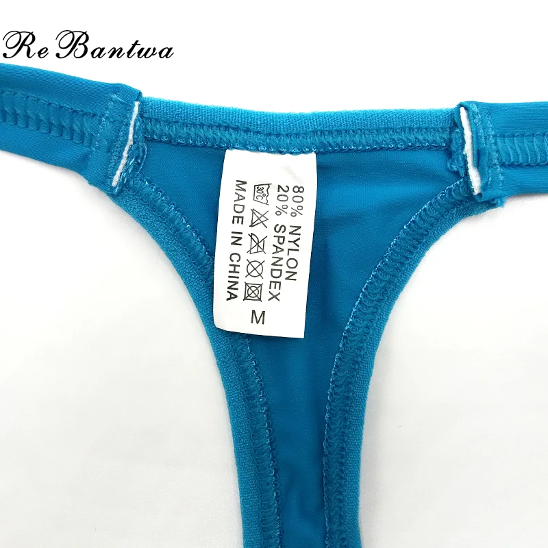 Низкая цена бесшовные нейлоновые стринги сексуальные открытые трусики