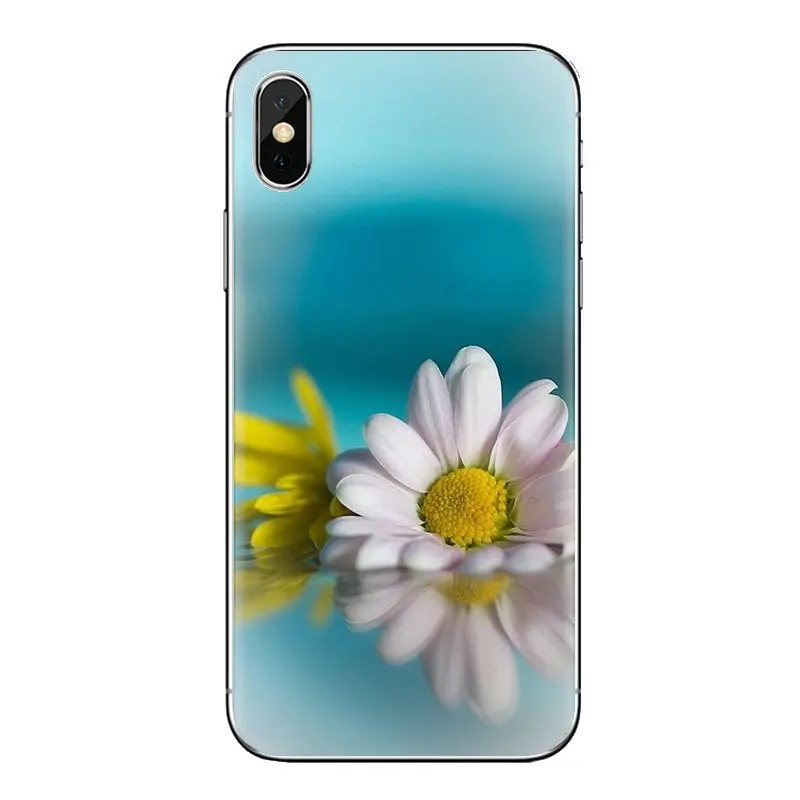 Sun Shine Daisy цветочные цветы розовые чехлы для телефонов huawei G7 G8 P7 P8 P9 P10 P20 P30 Lite Mini Pro P
