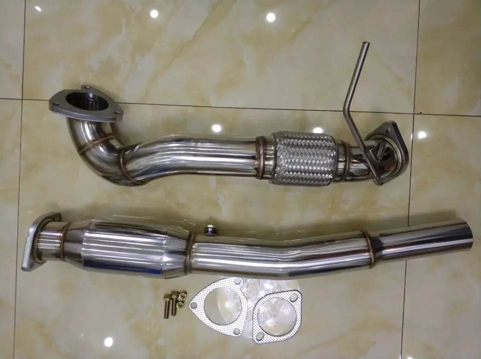 Выхлопная труба Cat для Audi TT A3 S3 Quattro Mk1 1.8L K04 Модернизированная выхлопная 00 06 с 200 cell