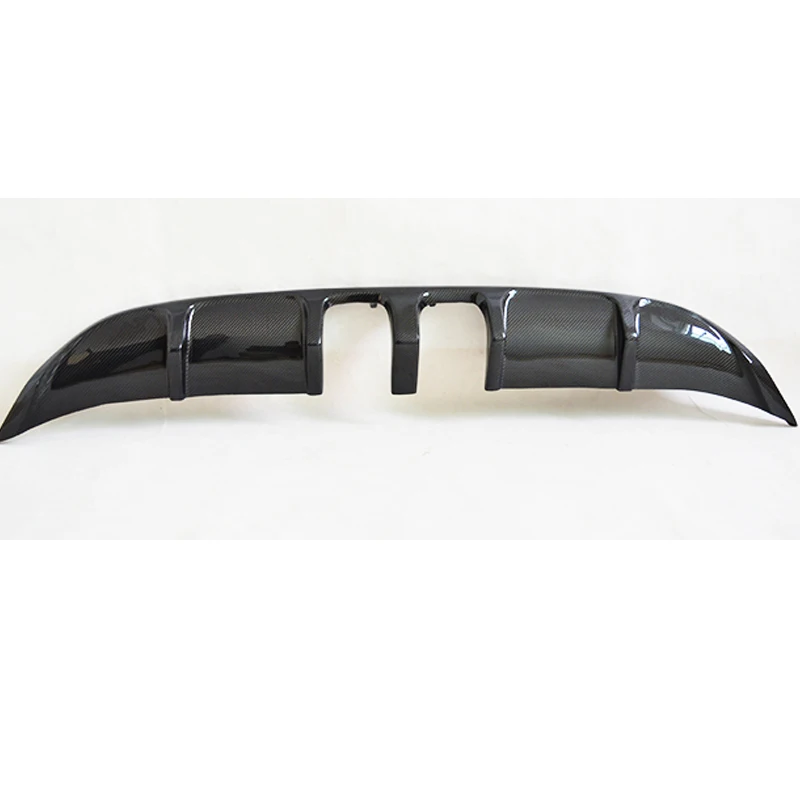 Гольф 7 MK7 углеродного волокна R Стиль диффузор губа на задний бампер для Volkswagen VW Golf7 стайлинга автомобиля не