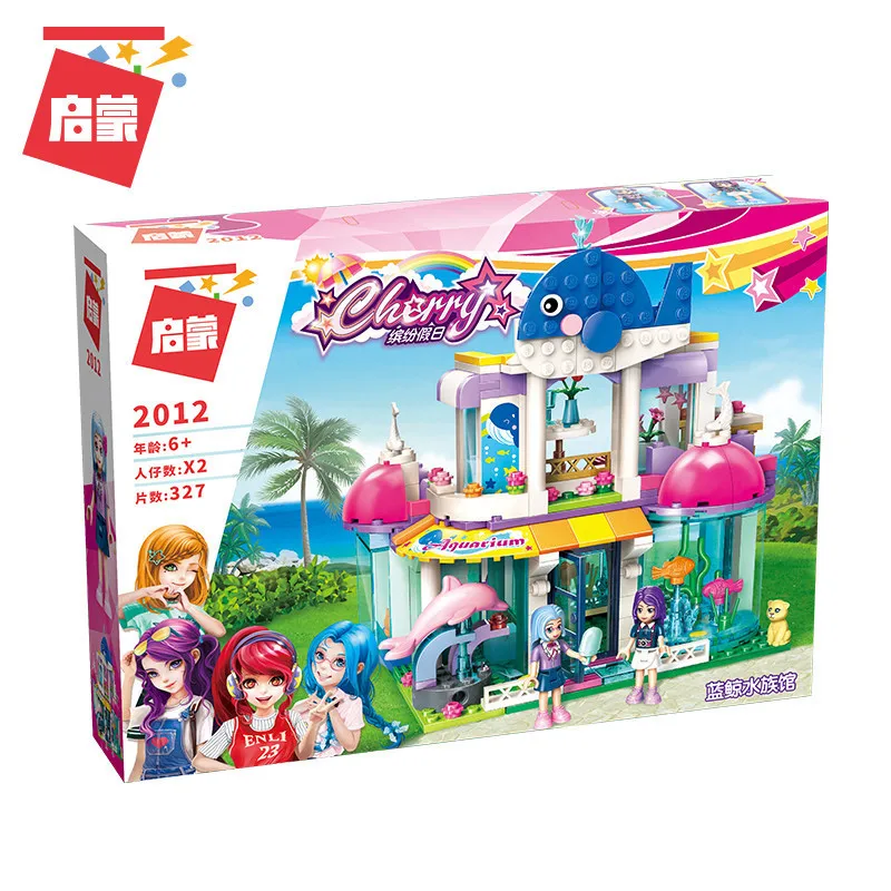 ENLIGHTEN девушки Город Друзья принцесса синий кит аквариум красочные праздники