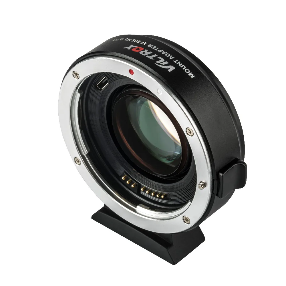 Viltrox EF-EOS M2 AF Auto-focus EXIF 0.71X Reduce Speed Booster Lens Adapter Turbo for Canon EF lens to EOS M5 M6 M50 Camera | Электроника