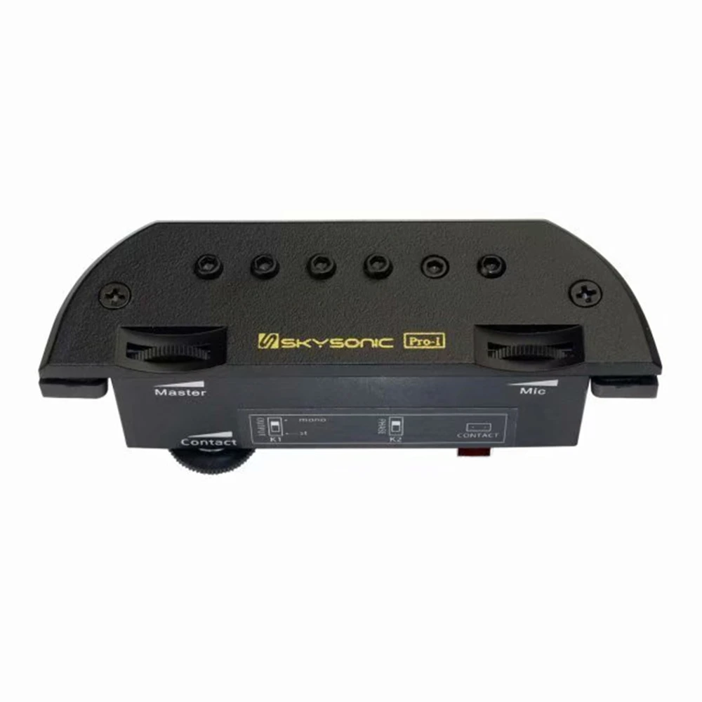 Активная акустическая гитара Skysonic PRO 1 двойной захват с регулировкой громкости и