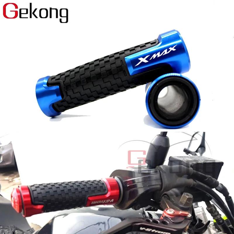 

Мотоциклетные ручки с логотипом «XMAX», резиновые ручки для YAMAHA XMAX 125, 250, 300, 400, XMAX300