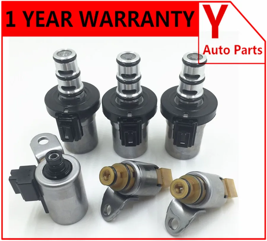 

6PCS-Brand Transmission 4F27E solenoids For Ford Mazda 2 3 5 6 CX7 Solenoids