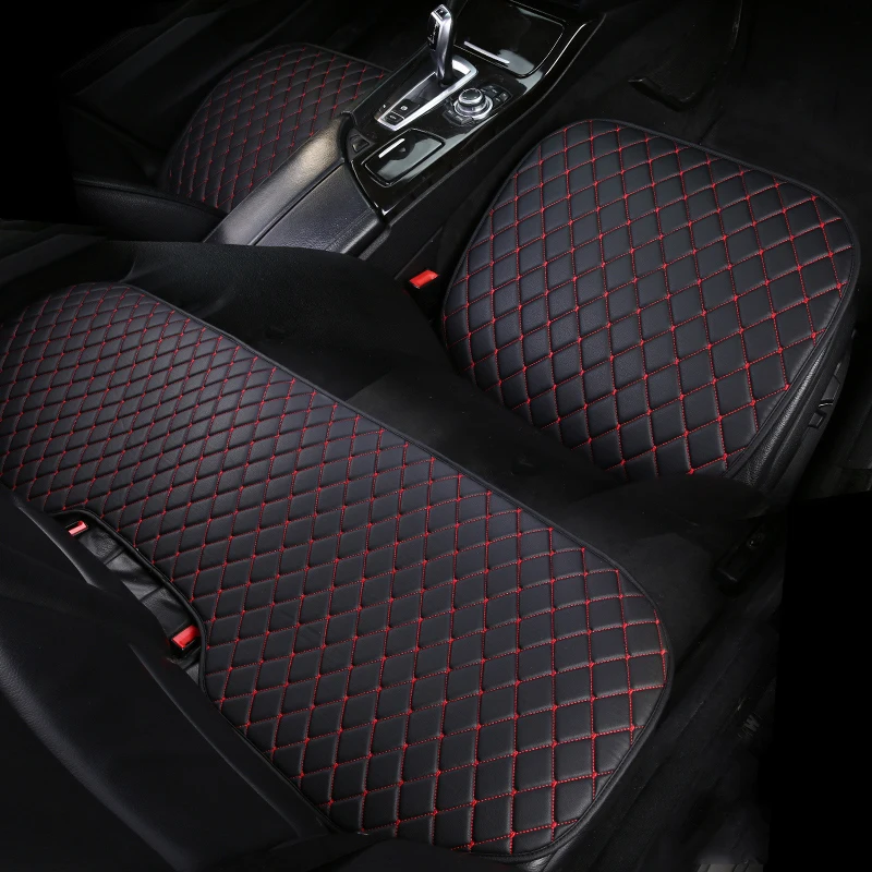 Универсальные кожаные чехлы для сидений ETOATUO Nissan Все модели x trail juke almera qashqai kicks note