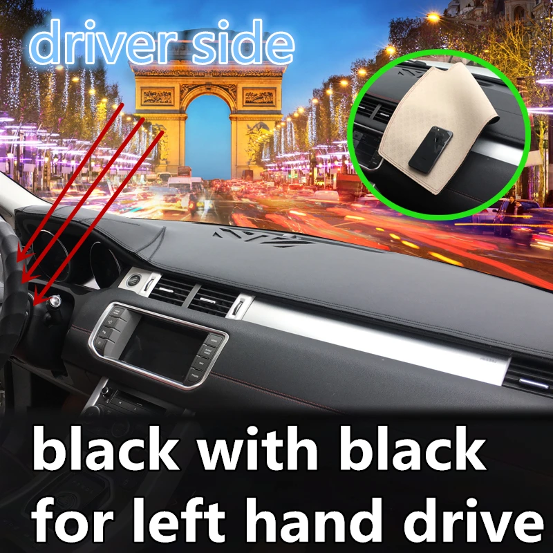 

For Mini R50 R52 R53 R54 coopers Leather Dashmat Dashboard Cover Pad Dash Mat Carpet Car Styling Auto Accessories