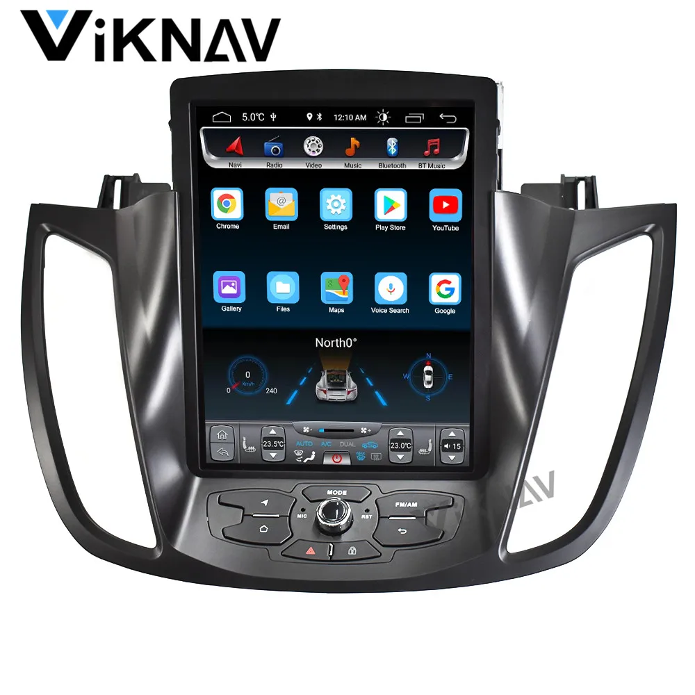 Автомобильный мультимедийный плеер с gps навигацией для ford kuga 2013 2018 android радио