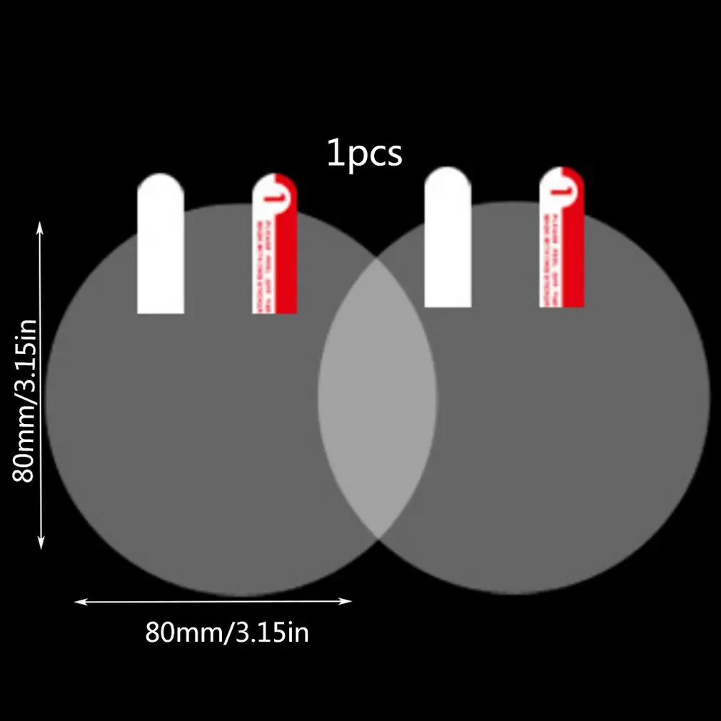 

1 PC Car Rearview Mirror Rainproof Film Waterproof Anti-Fog Rearview Mirror Anti And Rainproof Film Water-Repellent Film