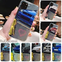 boy see sports car Jdm drift Phone Case for iPhone Plus 2020 pro MAX 12Mini