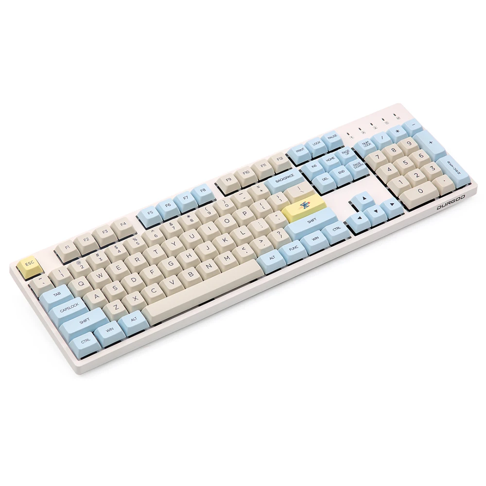 Колпачки клавиш 163 PBT для механической клавиатуры Cherry Mx Switch Filco 87 104 Игровая