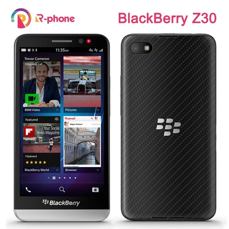 BlackBerry Z30 отремонтированный мобильный телефон с двухъядерным процессором 4G WiFi 8MP 5