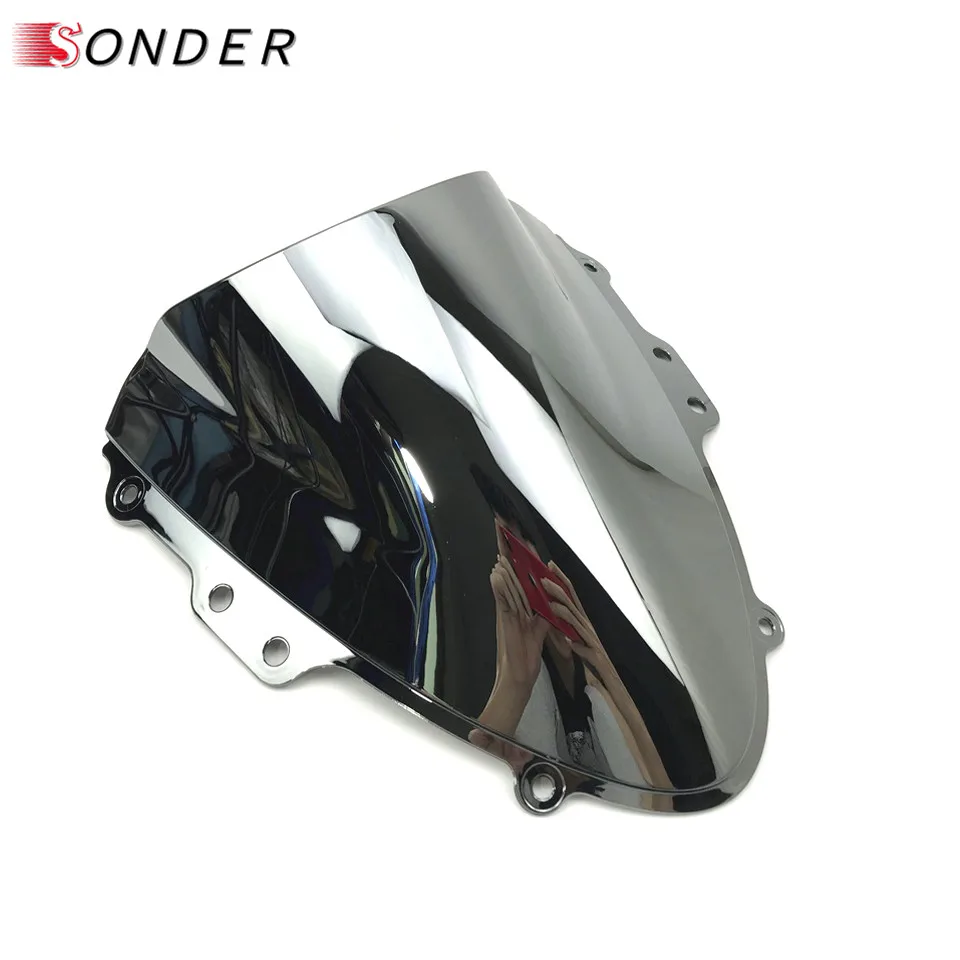 Лобовое стекло PC для SUZUKI K4 GSXR600 GSXR750 GSXR 600 750 GSX R GSX-R 2004 2005 Double Bubble | Автомобили и