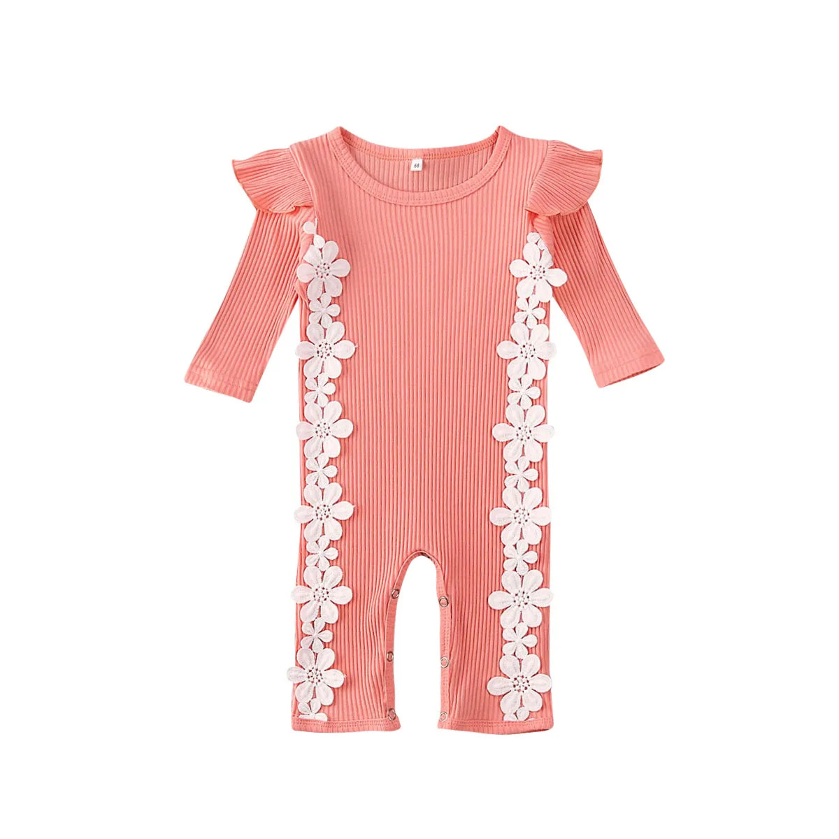Imcute Baby Spring Autumn Fashion Newborn Infant Baby Girls Long Sleeve Romper Bodysuit Jumpsuit Outfits Clothes