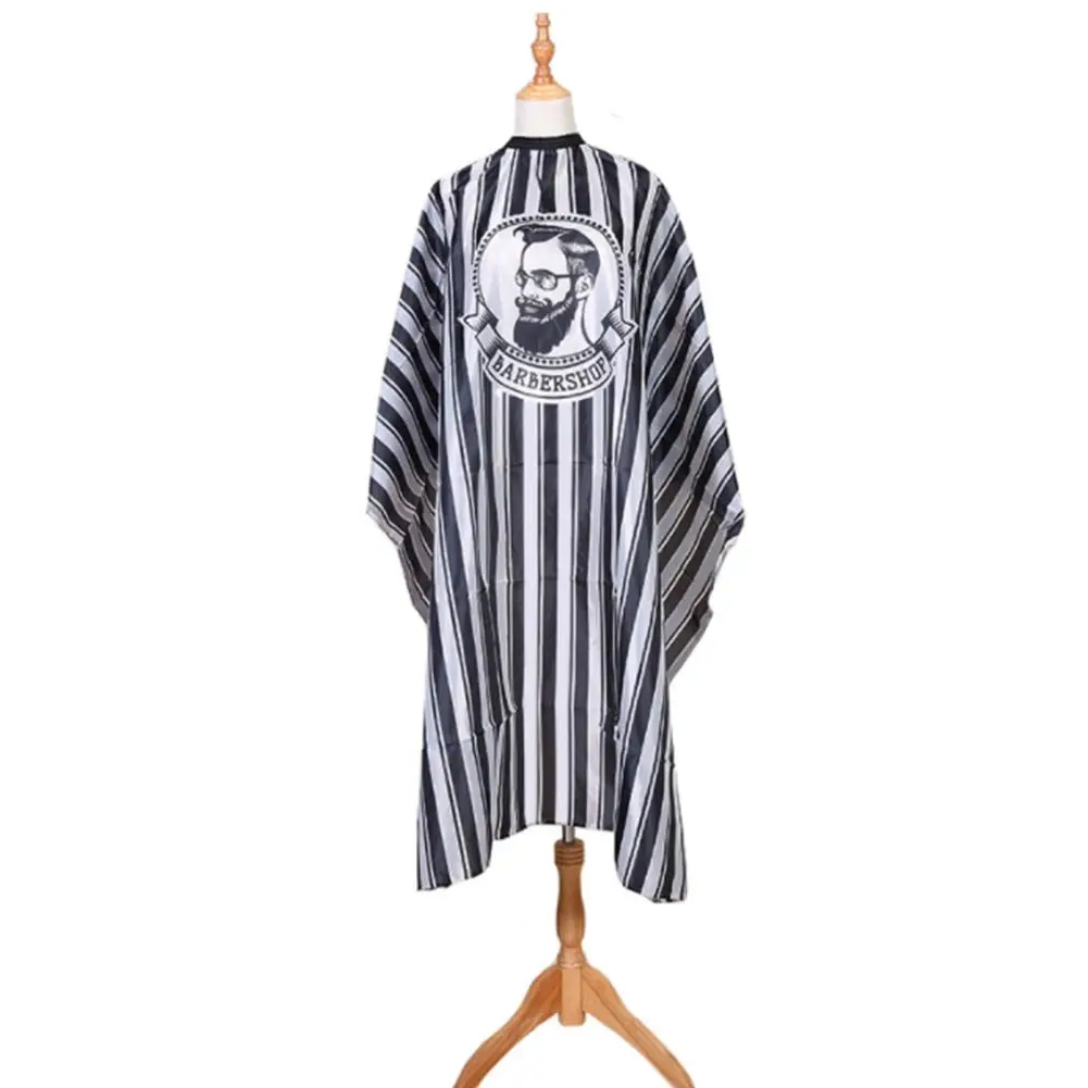 Новые накидки для парикмахерской в полоску с цветным принтом фартук накидка