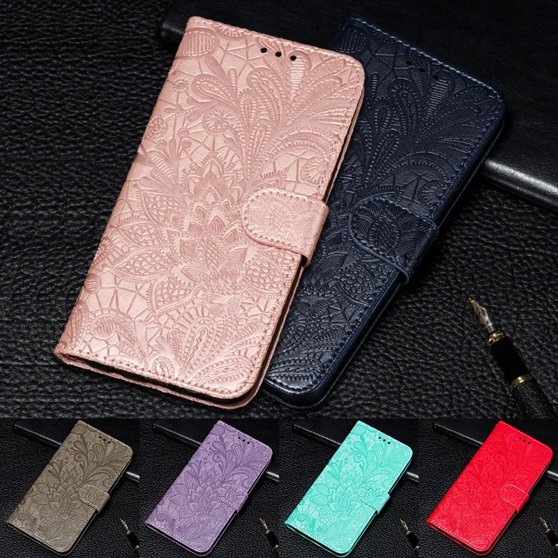 Embossing Flip Wallet Leather Case For Huawei Honor 7A 7C 7S 8A 8S 8X 9 9A 9C 9S 10X 9X 10 Lite 20 30 Pro 10i 20i Book Cover images - 6