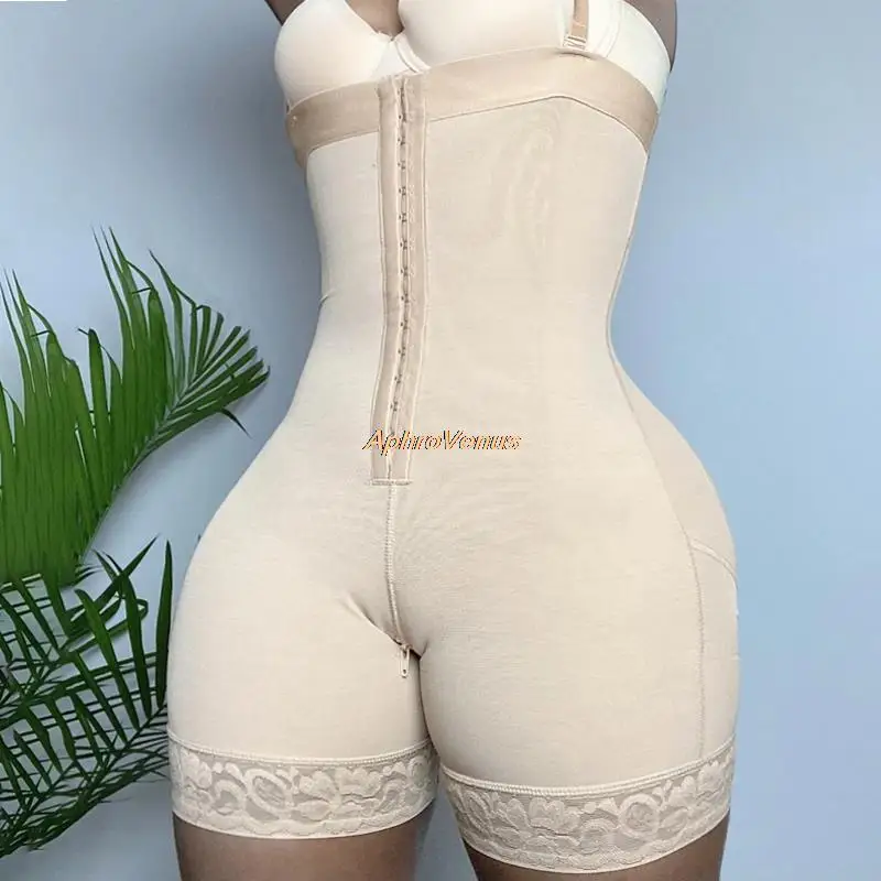 Colombian Fajas Leggings Women's Corset Waist Trainer Body Shaper Tummy Control Slimming Panites High Waist Shapewear Shorts
