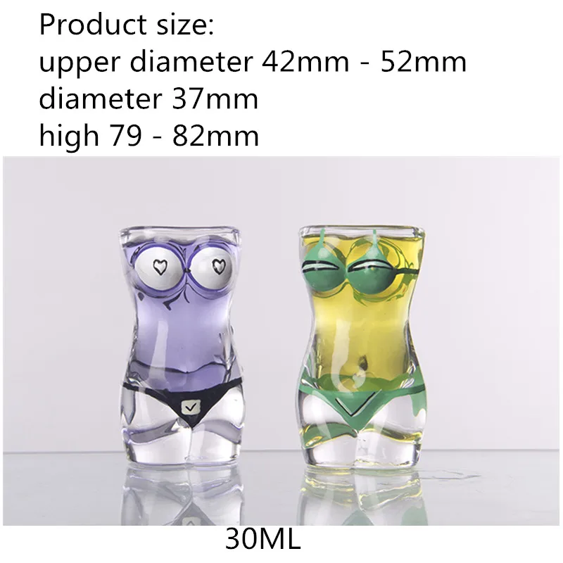 Креативная стеклянная Раскрашенная ваза для воды красивые люди бокал вина es
