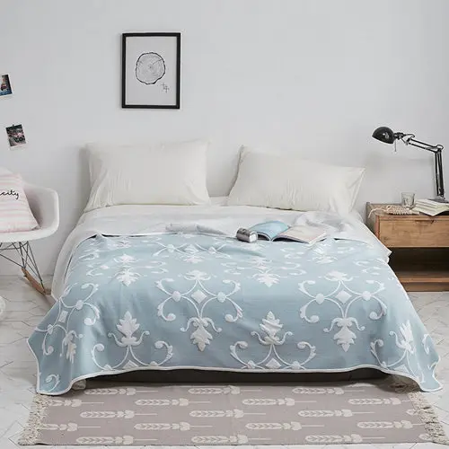 19 Хлопковые летние стеганые одеяла/одеяло с принтом лаванды 150x200 см 200x230 см размеры для взрослых - Цвет: 19