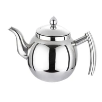 hot 0 8 1l hot stainless steel loose teapot filter filter injector kettle coffee pot induction cooker kettle open kettle