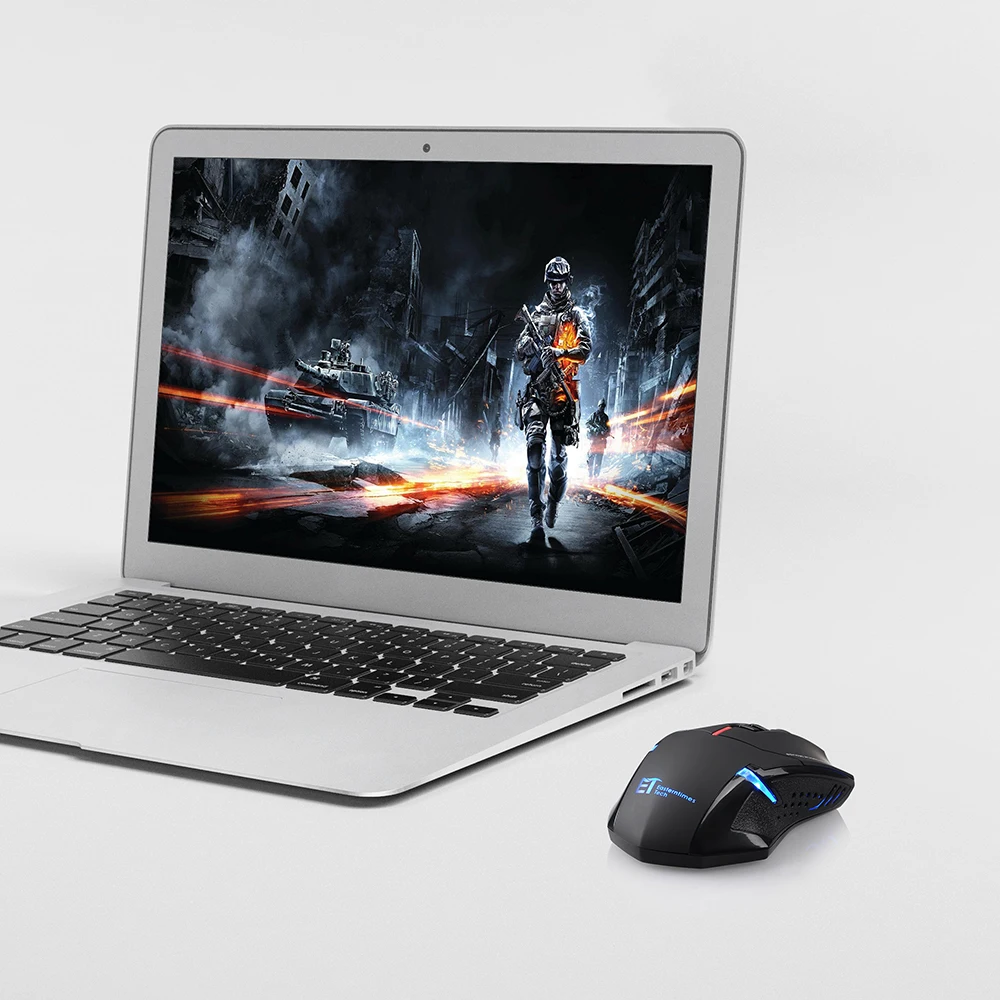 Беспроводная игровая мышь VicTsing PC066 портативная геймерская 2400dpi с
