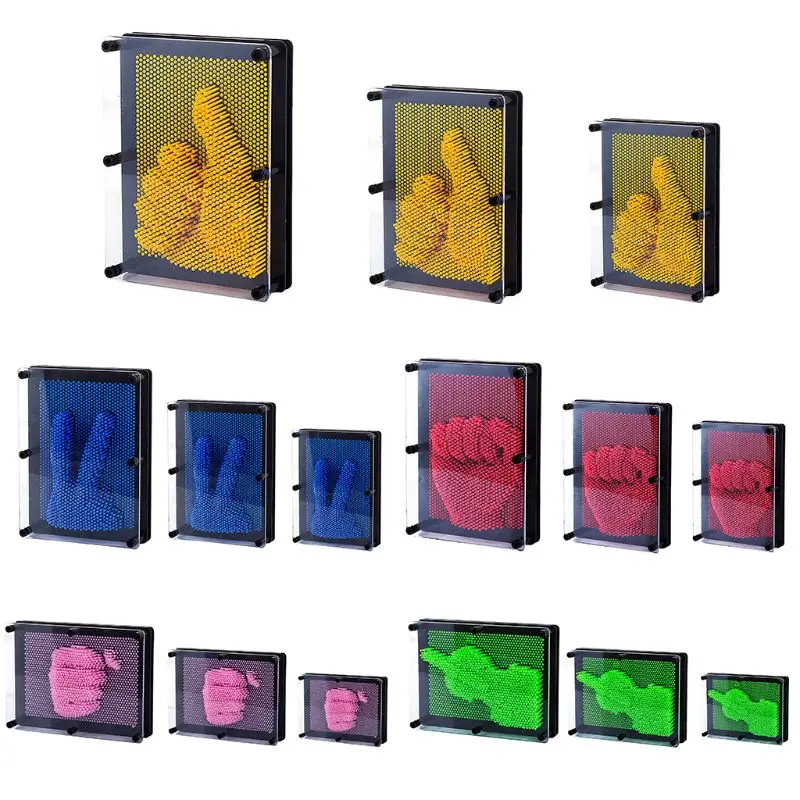 Креативная 3D клон ручной модели игрушки DIY ремесла трехмерная игла резьба