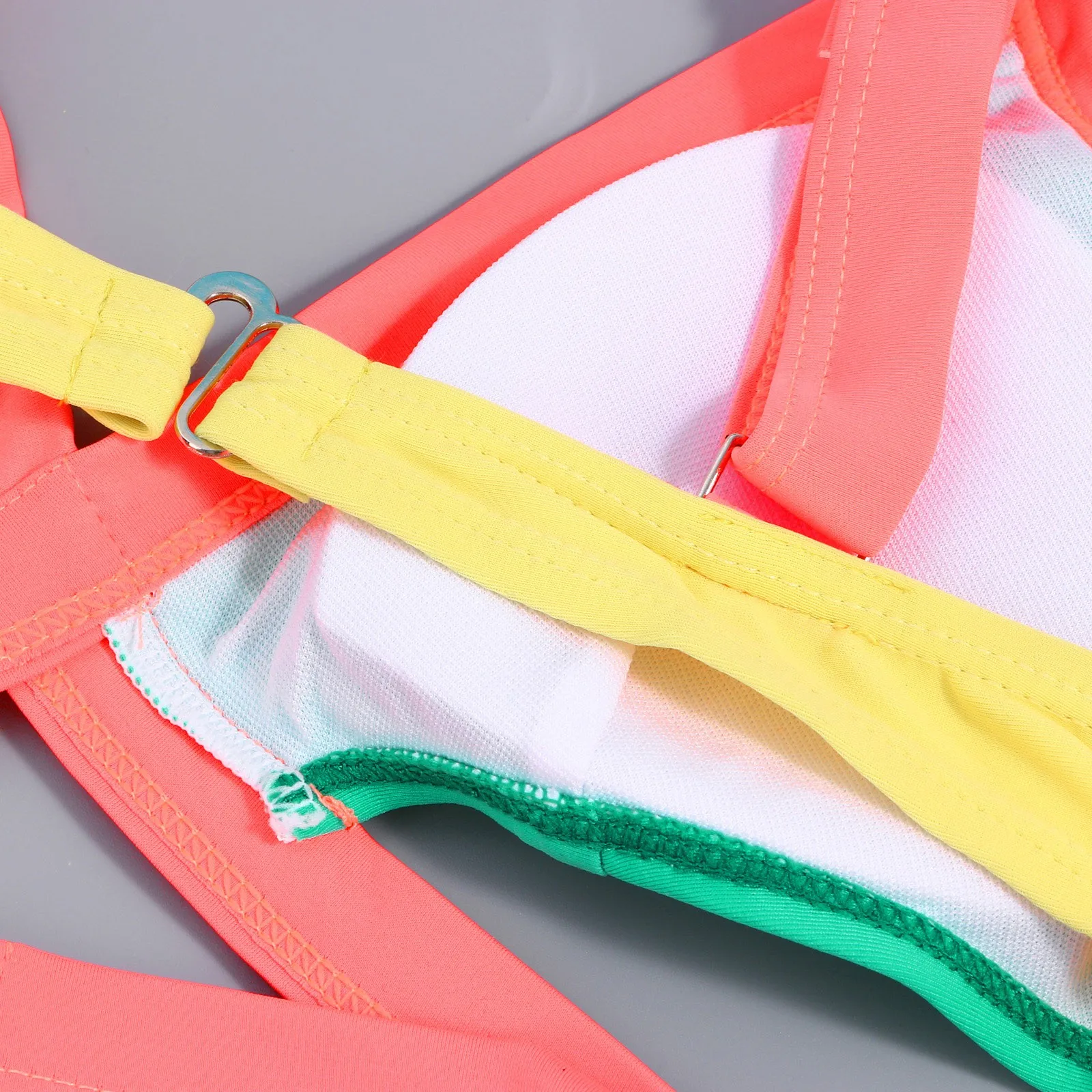 

Sexy Bikini Wave Solid Color Cup Split Cover-up Swimsuit Beachwear Bathing Suit Bandage Swimsuit Women Beachwear Biquini Set