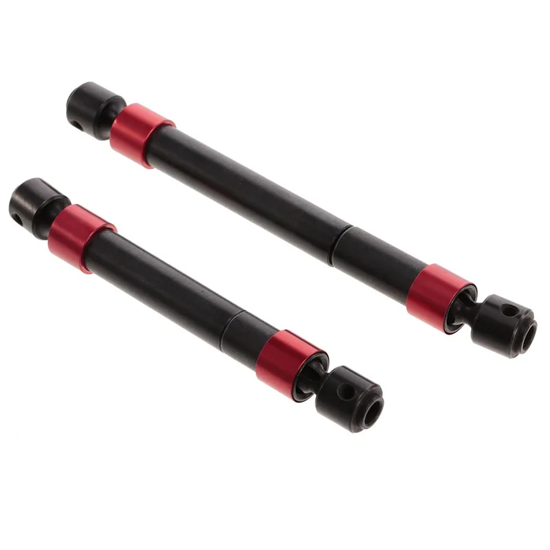 2Pcs Rc Car Front And Rear Metal Axle Cvd Drive Shaft For Traxxas Trx-4 Rock Crawler Monster Truck Parts | Игрушки и хобби