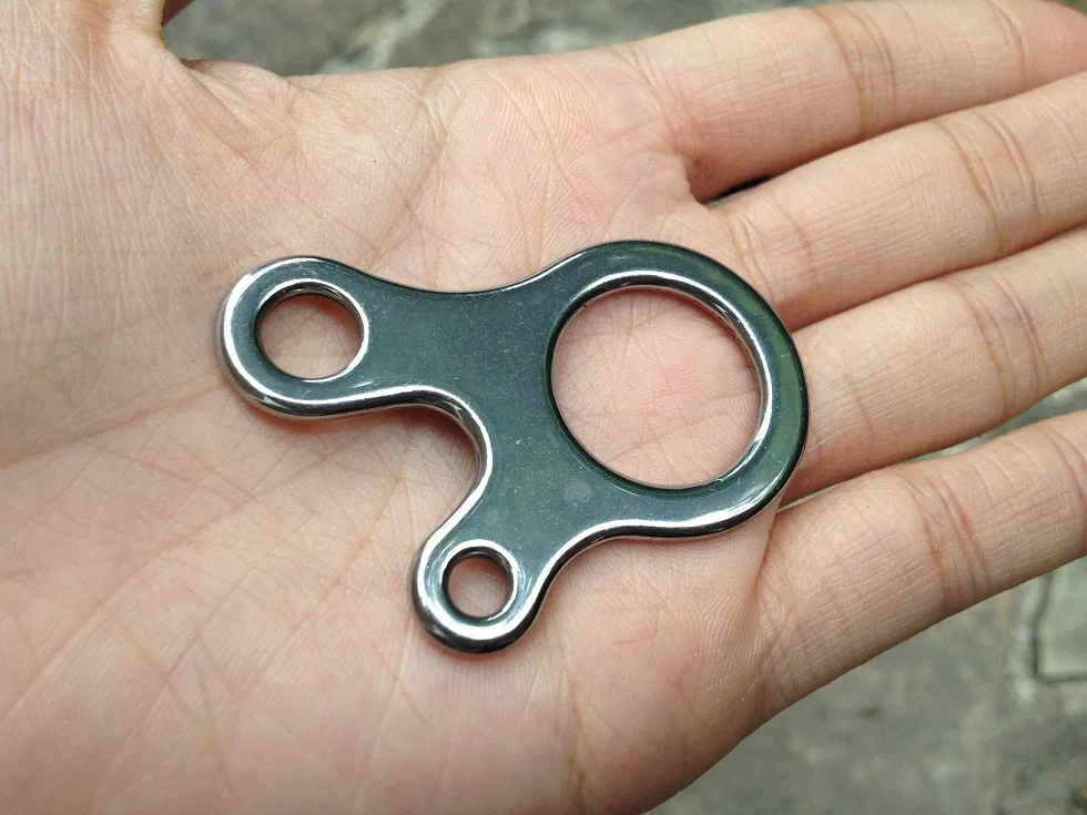 4 шт. карабин из нержавеющей стали затяжка для проводов инструмент повседневного