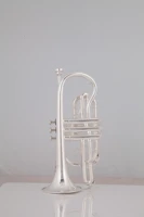 high quality bach cornet horn bb silver musical instrument with case gloves free shipping