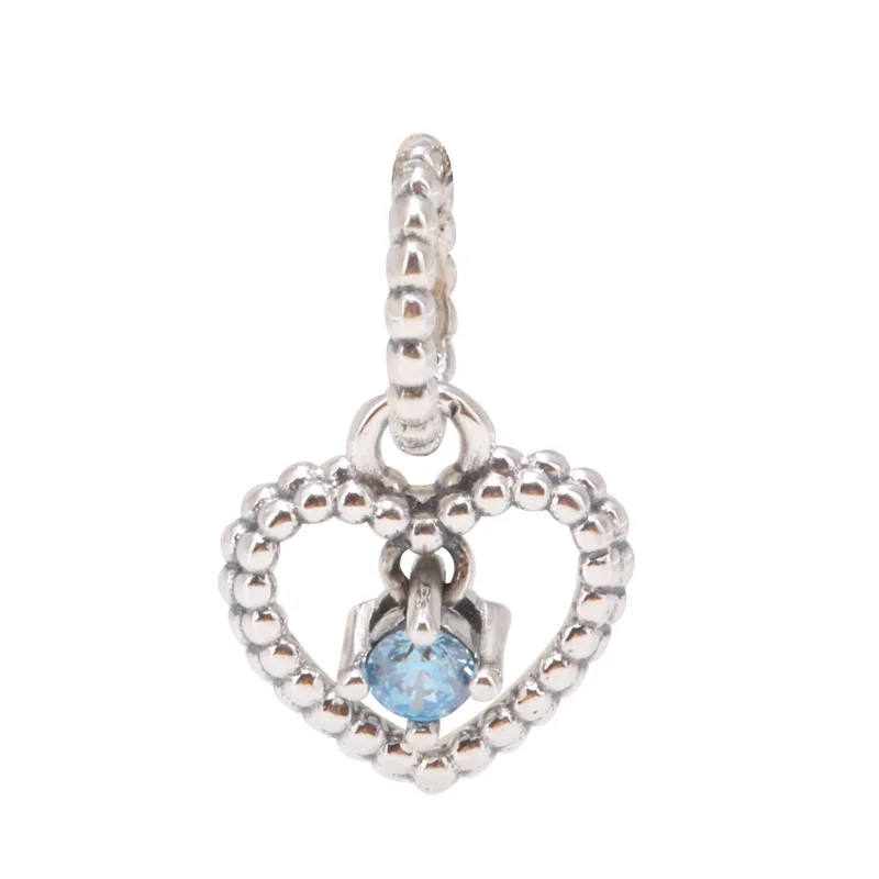 

Lorena S925 Sterling Silver Hand-painted Love Birthday Pendant Fit Original Charms Necklace