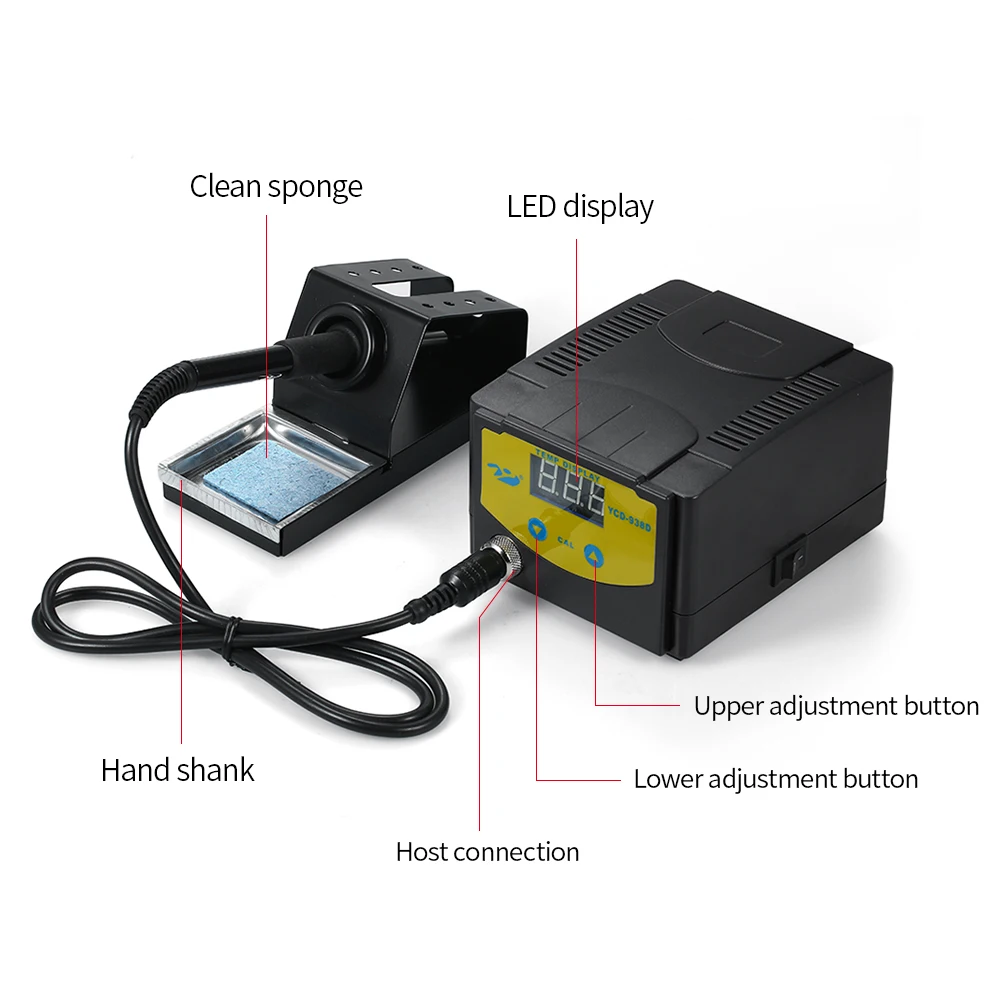 Интеллектуальная паяльная станция паяльник сварочные инструменты 75 Вт цифровой