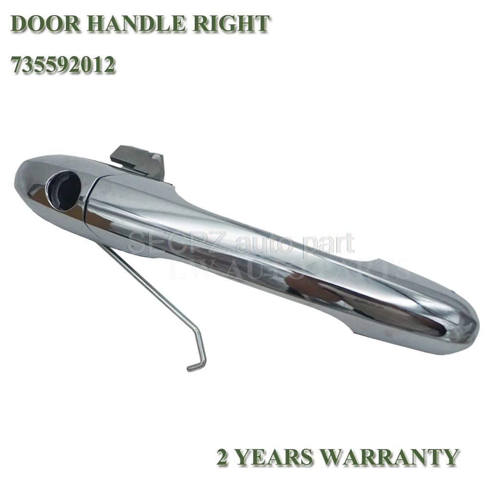 

Door Handle Front Right Outer Door Handle for Fiat 500 500C 735592012 735485876