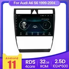 Автомобильный мультимедийный плеер, Bluetooth, Wi-Fi, dvd, для Audi A6 C5 1997-2004, S6 2 1999-2004, RS6 1 2002-2006, gps-навигация, стерео, четырехъядерный