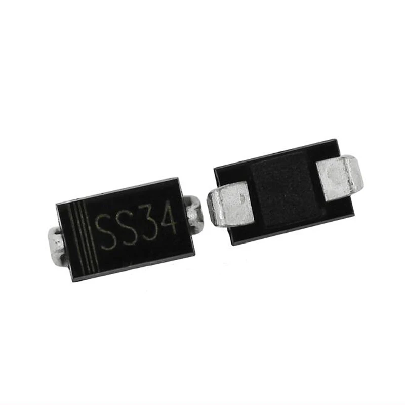 100 шт. SMA выпрямительный диод 1N5819 SS14 1N5822 SS34 SR160 SS16 1N5817 SS12 SR1100 SS110 SR360 SS36 SR240 SS24 SR2100 SS210