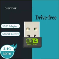 mini wifi adapter 300mbps wi fi adapter usb ethernet wifi dongle 2 4g network card antena receivers for pc desktop laptop window