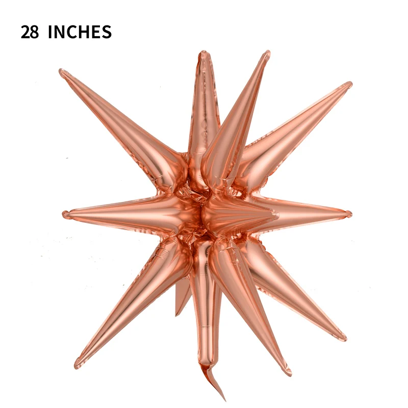 Воздушные шары со звездочками фольгированные 28 дюймов для украшения бара