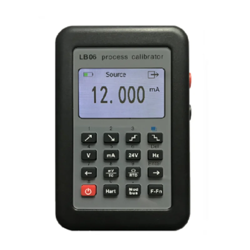 Генератор сигналов HART Modbus 4-20 мА/0-10 В/мВ/термопара/калибровка источника сигнала LB06