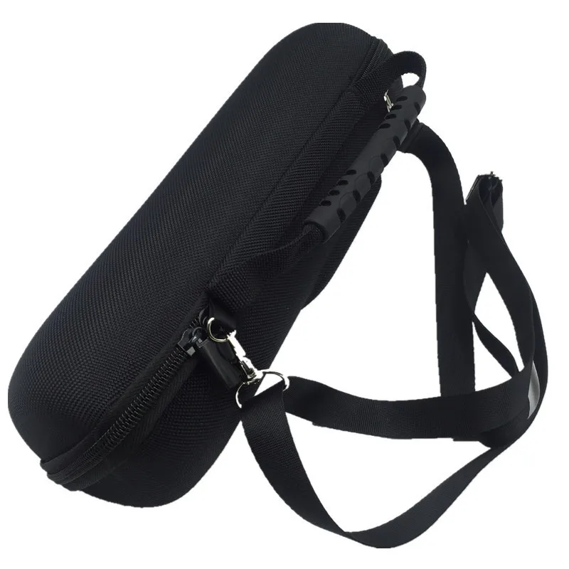 Pouch Bag for JBL Charge 3 Travel Protective Cover Case For Charge3 Bluetooth Speaker Extra Space Plug &amp Cables Belt(black G |